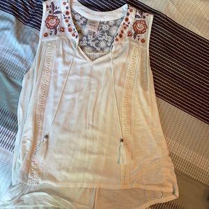 Boho sleeveless top